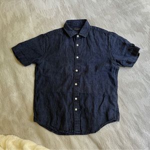 Banana Republic Slim Fit Linen Cotton Shirt